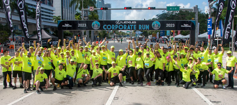 Corporate Run Healthy Message